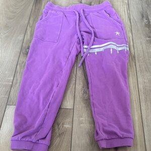 Vibrant Purple Kids Joggers